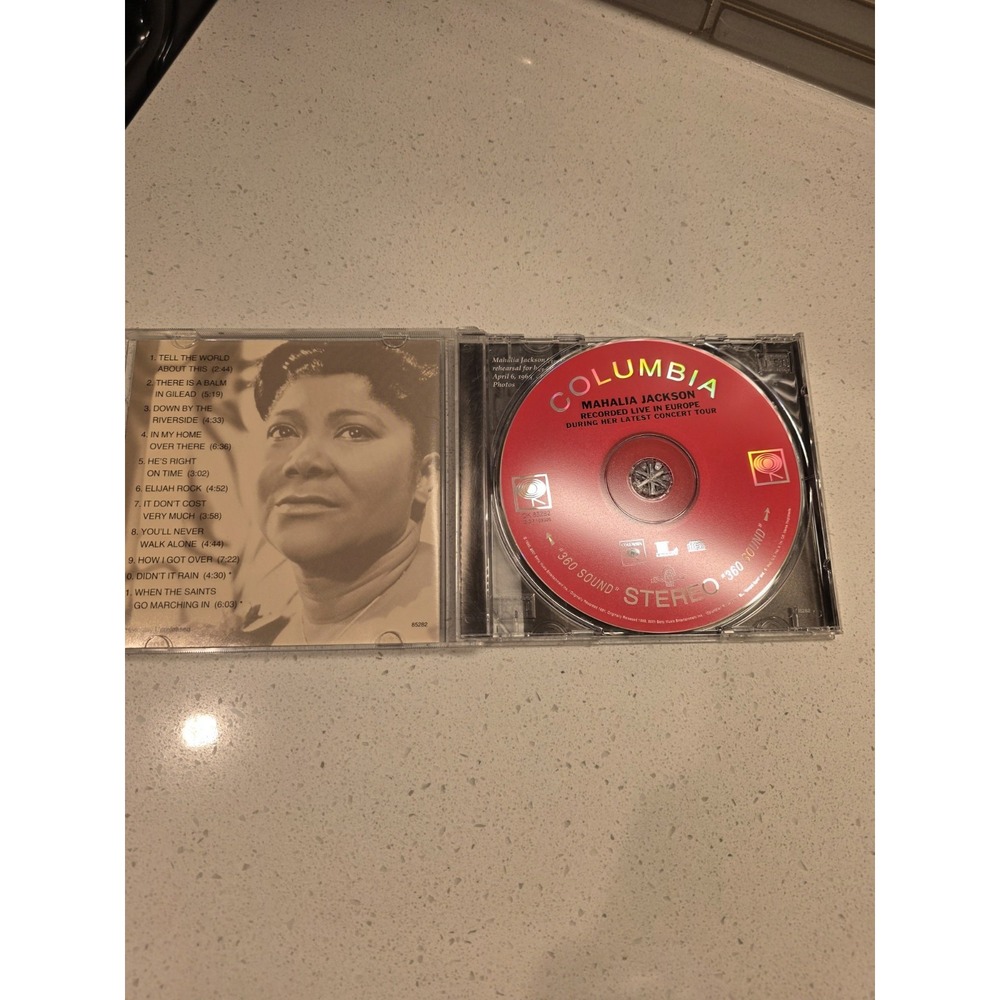 Mahalia Jackson Recorded in Europe During Her Latest Concert Tour (Hole Barcode) - Picture 4 of 7
